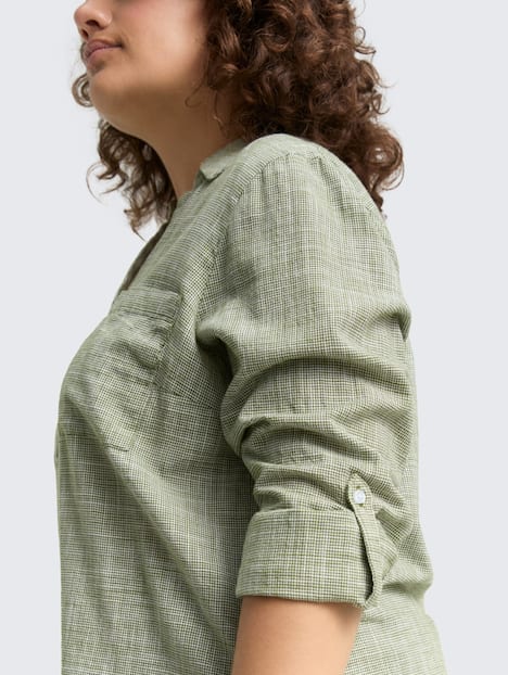 Bluse mit Brusttaschen