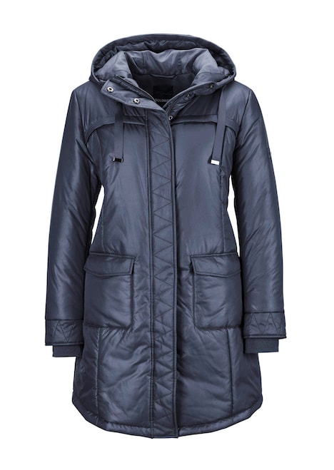 Sportiver Anorak mit Kapuze & Stepp