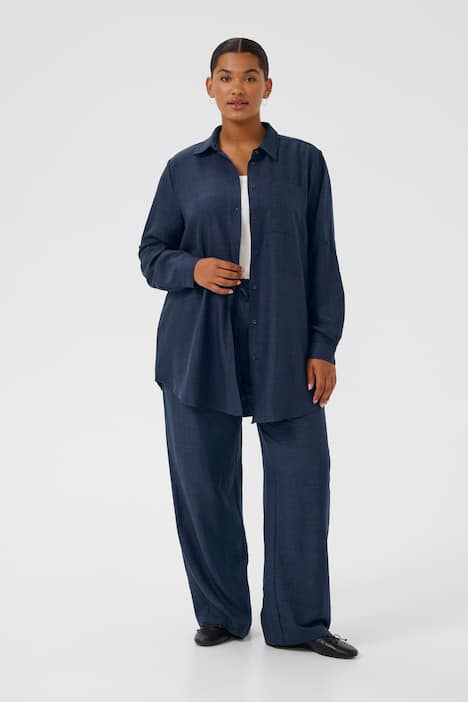 Langarm-Bluse Loose fit