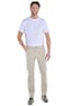 engbers Herren 5-Pocket-Hose regular , Braunbeige