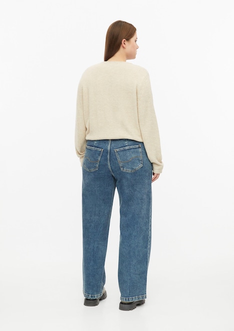 Jeans Wide / Mid Rise / Wide Leg