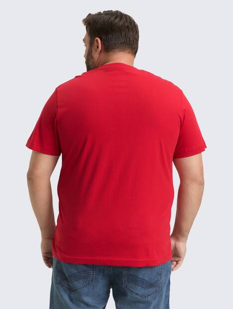 T-Shirt mit Logo Print