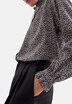 Damen Ausgestellte Bluse - Druck