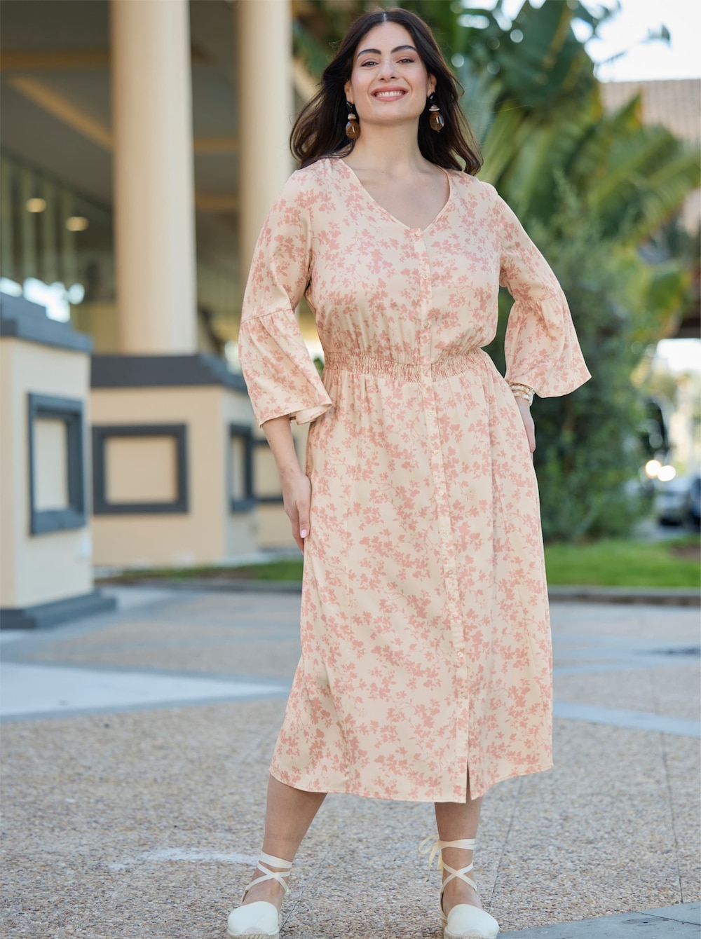 Kleid 3/4-Arm