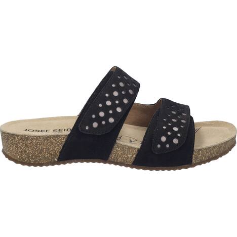 Damen Sandale Tonga 86, schwarz-kombi