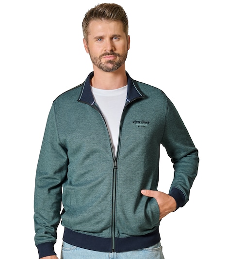Sweatjacke uni
