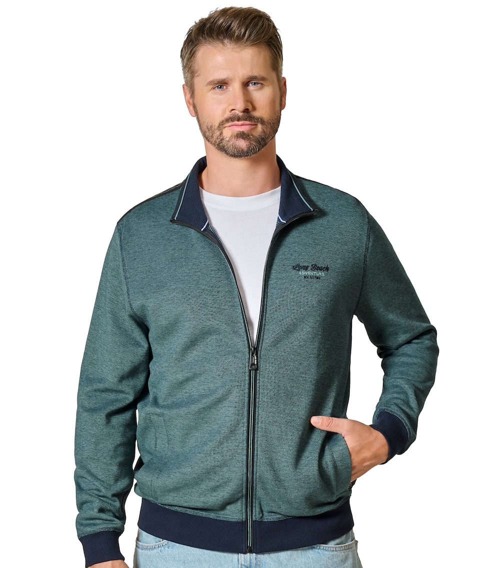 Sweatjacke uni