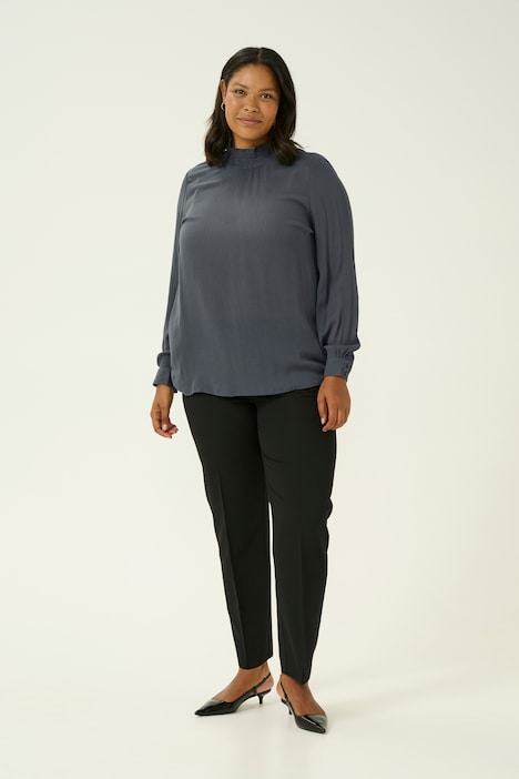 Langarm-Bluse Regular fit