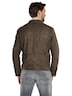engbers Herren Lederjacke regular , Schwarzbraun