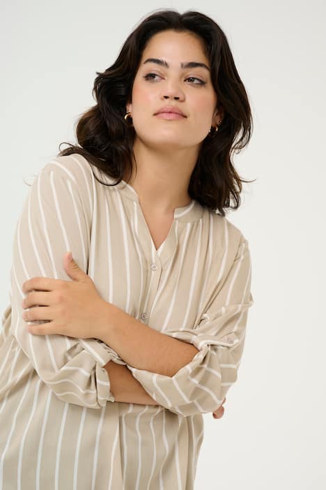 Langarm-Bluse Regular fit