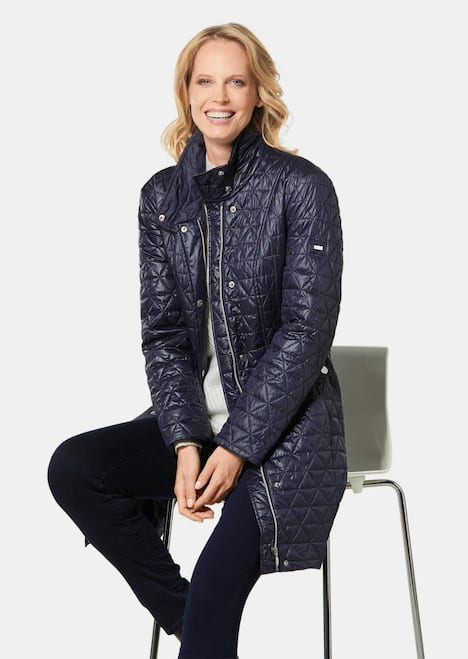 GOLDNER Gewatteerde korte mantel Gewatteerde korte mantel met opstaande kraag