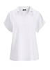 Uni Bluse mit Hemdkragen