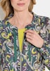 Sportliche Viskosejacke, Allover-Print
