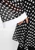 Tunika mit Punktdruck