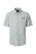 Leinenhemd kurzarm gestreift Casual Fit
