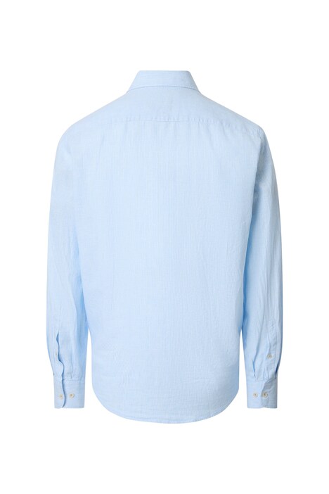 Leinenhemd gestreift Casual Fit