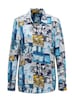 GOLDNER Blouse. Puur katoen Chemisier avec imprimÃ©