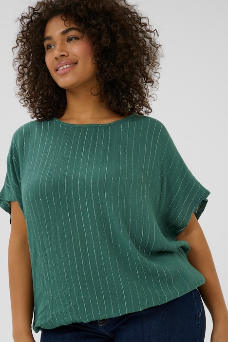 Kurzarm-Bluse Loose fit