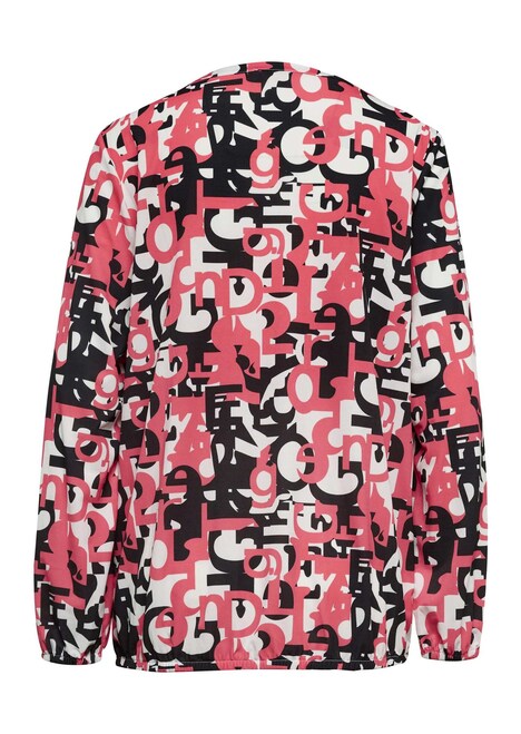 Weiche Jerseybluse mit wundervollem Druck