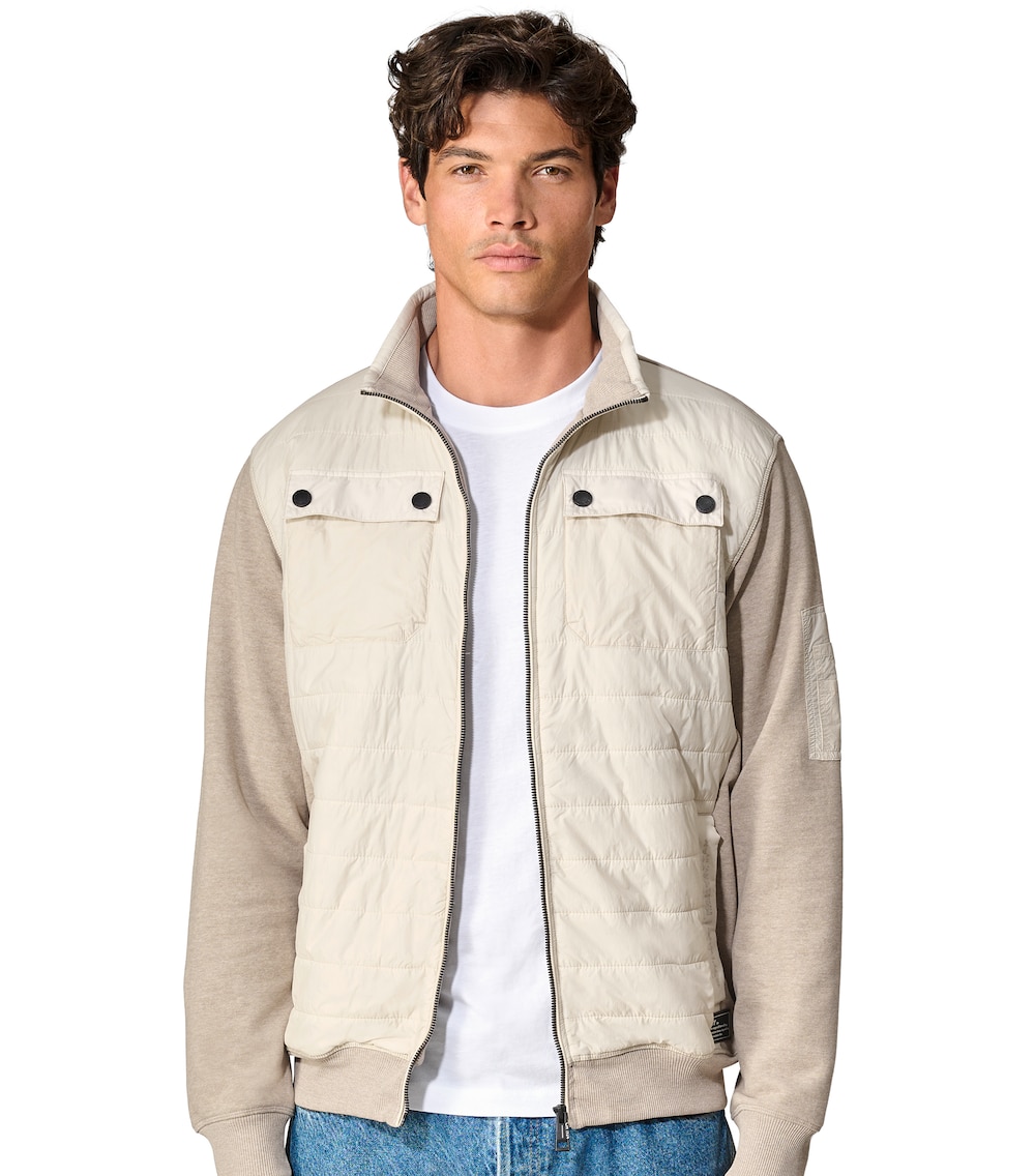 Sweatjacke uni
