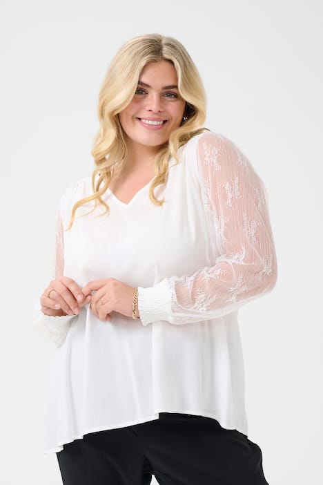 Langarm-Bluse A-shape