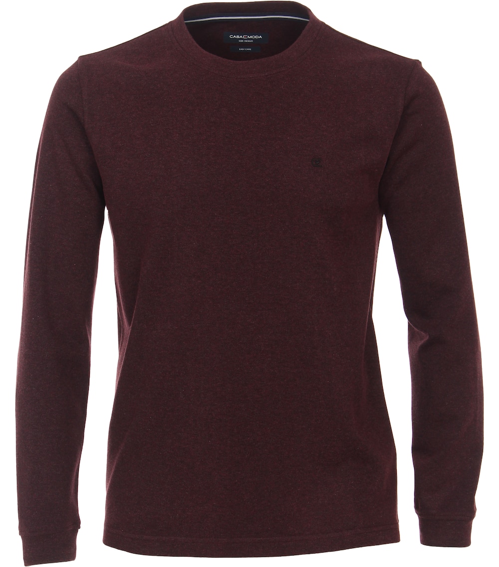 T-Shirt Langarm uni