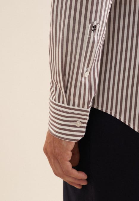 Herren Business Hemd - Gestreift
