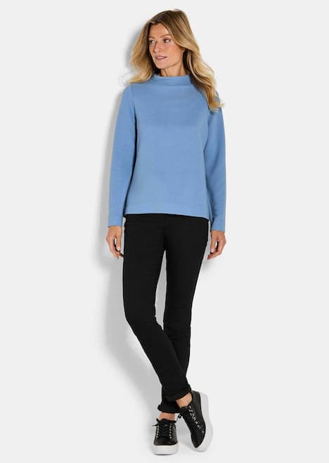 Langarm Ottoman-Design, Turtleneck