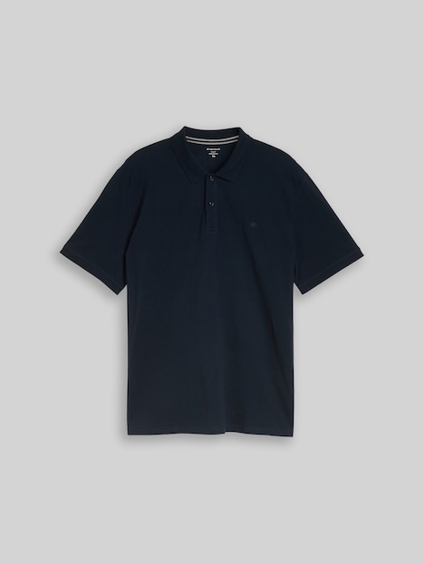 Piqué Poloshirt mit Logo-Stickerei