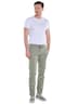 Herren Chino mit Tunnelzug aus Baumwolle , Khaki