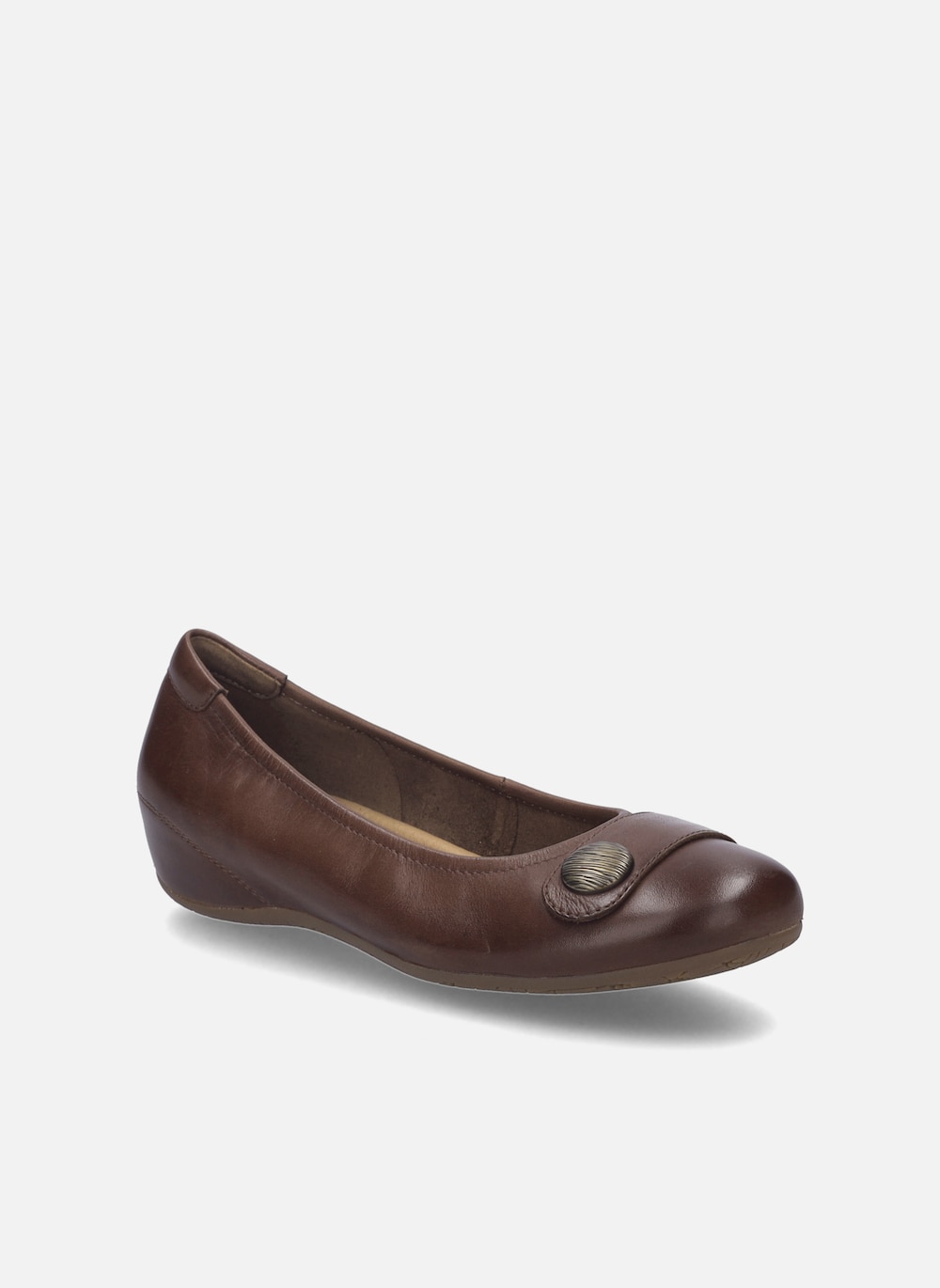 Damen Ballerina Florina 04, cognac