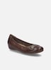 Damen Ballerina Florina 04, cognac
