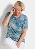 Druckshirt mit floralem Muster