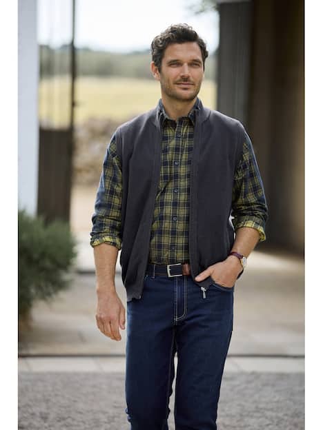 Gebreide Bodywarmer AMOTASSI