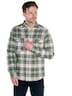 engbers Herren Overshirt kariert , Hellgruen