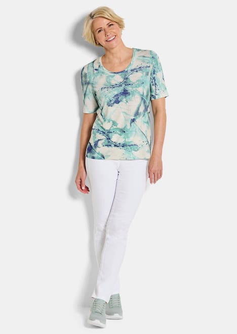 Cityshirt mit Glitzersteinen