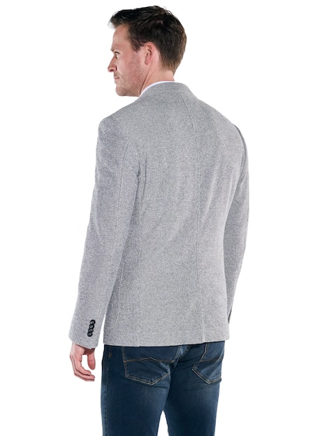 engbers Herren Freizeit-Sakko slim fit , Grau
