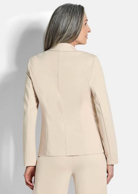 Viskoseblazer mit Reverskragen