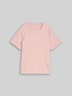 T-Shirt in Melange-Optik