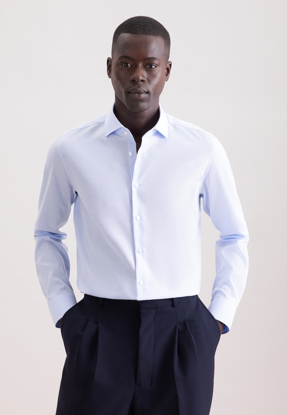 Herren Business Hemd - Struktur