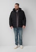 Sportive Puffer-Jacke mit abnehmbarer Kapuze