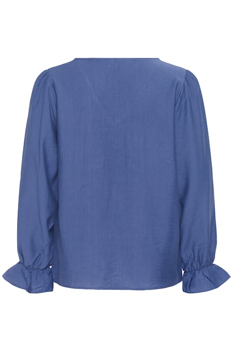 Langarm-Bluse Regular fit