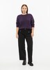 Weicher Pullover mit Strukturmuster