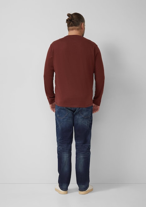 Weiches Langarmshirt aus Baumwolle