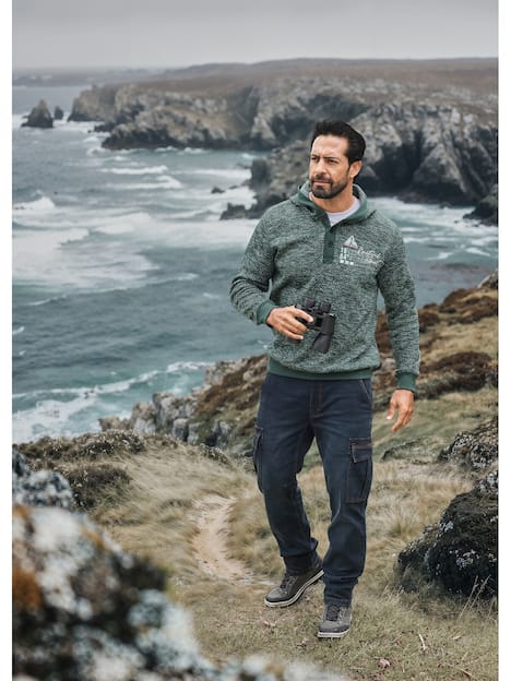 Gebreid Fleece Shirt HARGARD