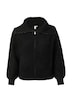 Boucle-Strickjacke