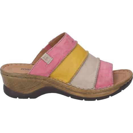 Damen Clog Catalonia 64, pink-multi