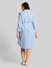 Blusenkleid mit Leinenanteil