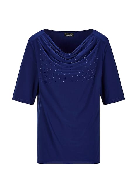 Jerseyshirt mit Glitzersteinen