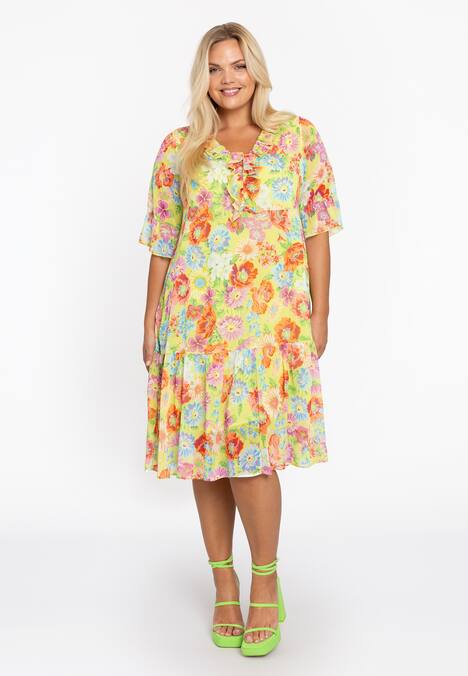 Kleid mit Blumenmuster